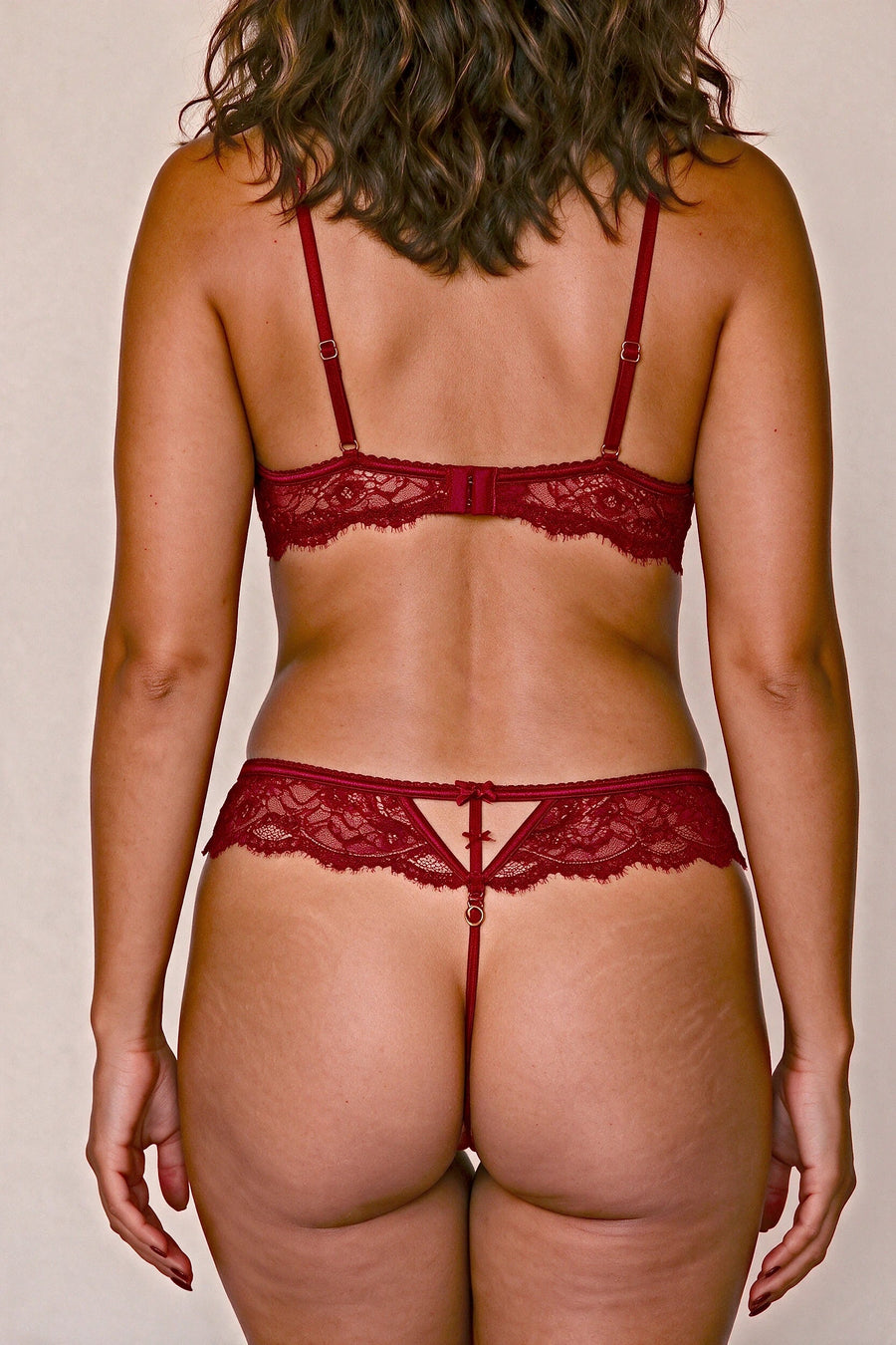 Damen-Body - CILYANE Rot