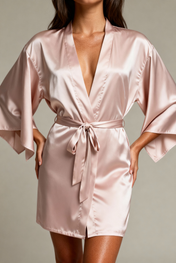 Kimono für Damen - Mitternachtsrose 